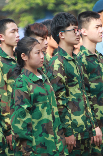 軍訓時