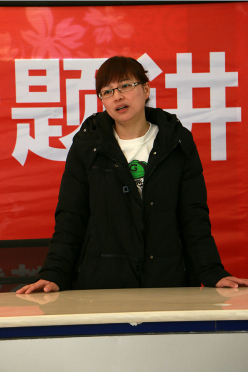 招聘單位對公司和崗位進行講解