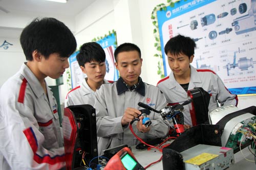 汽車電氣實訓課堂