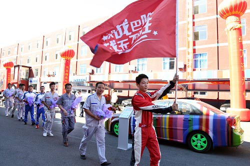 巴哈大賽劉文老師代表萬通汽修出戰