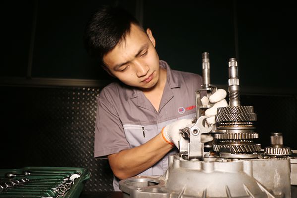 汽修人的專注之情